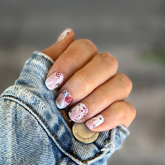 Autumn Blossom  Nail Polish Wraps