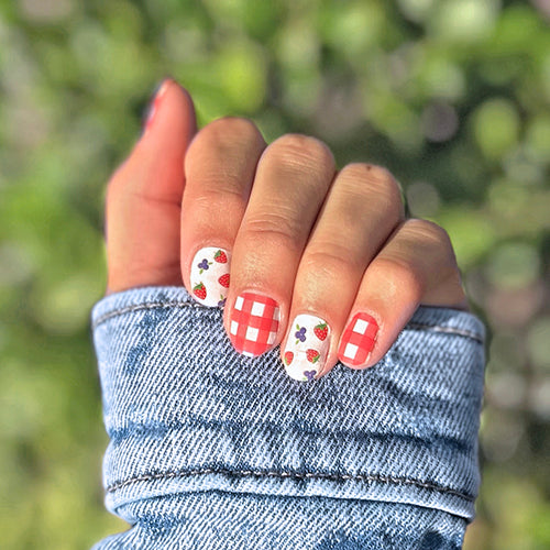 Berries and Picnics Nail Polish Wraps